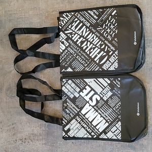 Lululemon Reusable Bags (2 Small Bags)